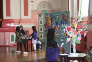 Artwork on display in Victoria Hall