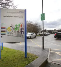 Outside Lynfield Mount Hospital