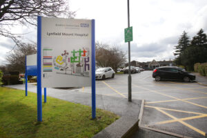 Outside Lynfield Mount Hospital