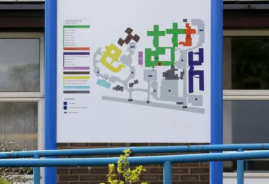 Lynfield Mount Hospital sign