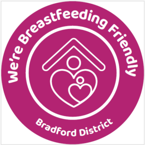 The Breastfeeding Friendly sticker that organisations are asked to display