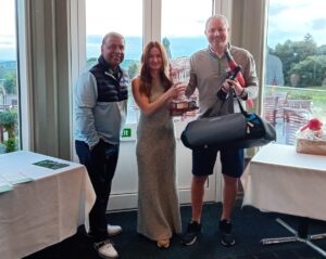 Last year’s competition winner Richard Crampton, Director of CAD21 (middle); Jasbir Athwal, Better Lives Charity Ambassador (left); Kelly Barker, Chief Operating Officer, Bradford District Care NHS Foundation Trust.