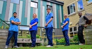 Photograph of members of the Dementia Assessment Unit team