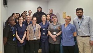 Clinical teams involved in the study