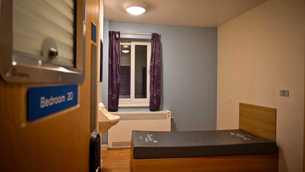 Image of current bedroom at Lynfield Mount Hospital