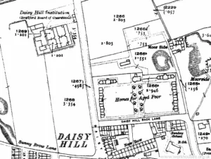 Illustration/Map of former Daisy Hill Institution