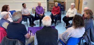 Photograph of the Calm at the Castle meditation group